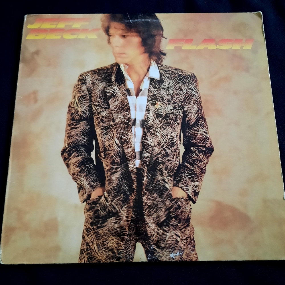 Jeff Beck-Flash Vinyl LP, 1985